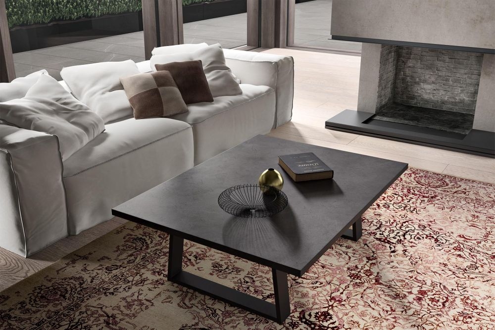 Product photograph of Status Kali Day Taupe Italian Coffee Table - D 70cm from Choice Furniture Superstore.